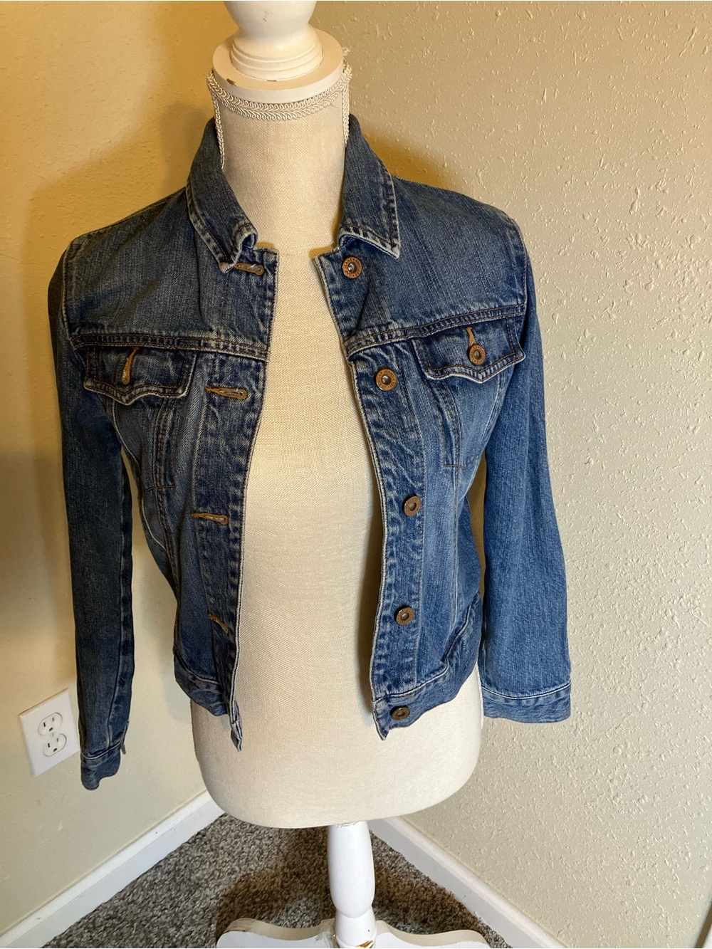 GAP Medium Blue Denim Jacket for Kids